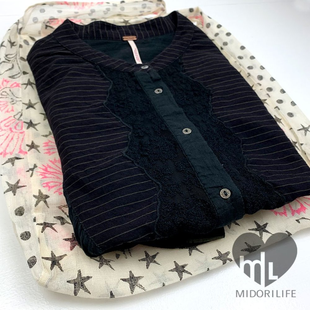 FREE PEOPLE Mixed Media Lace Button Down - Picture 5 of 6